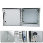 DURAFORCE Waterproof Electrical Enclosure, 16x16x8 Inch, Fiberglass, NEMA 3X Compliant