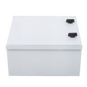 DURAFORCE Waterproof Electrical Enclosure, 16x16x8 Inch, Fiberglass, NEMA 3X Compliant