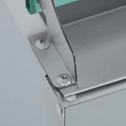 DURAFORCE Heavy-Duty Chicken Nest Boxes - 6 Compartment Metal Poultry Nest Box Wall Mount