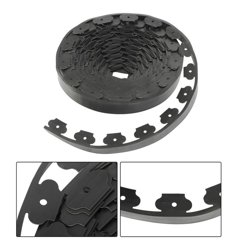 DURAFORCE 80FT 2" Garden Landscape Edging No Dig Lawn Edging Border With 100 8-In Spikes