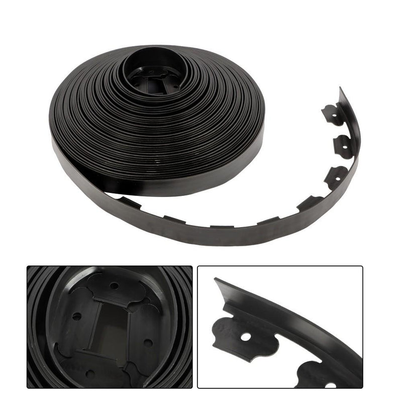 DURAFORCE 80FT 2" Garden Landscape Edging No Dig Lawn Edging Border With 100 8-In Spikes