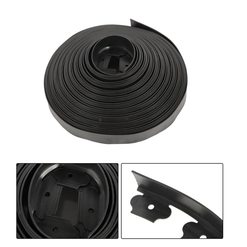 DURAFORCE 80FT 2" Garden Landscape Edging No Dig Lawn Edging Border With 100 8-In Spikes
