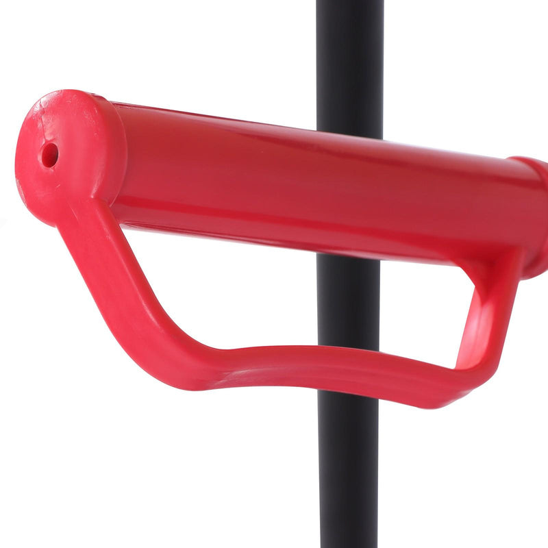 DURAFORCE Alloy Steel Stair Climbing Hand Truck with 6 TPR Wheels 440lbs Load Capacity
