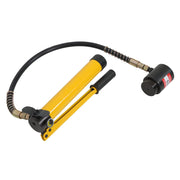 DURAFORCE 10 Ton 1/2 Inch - 2 Inch Hydraulic Knockout Punch Driver Tool Kit With 6 Dies