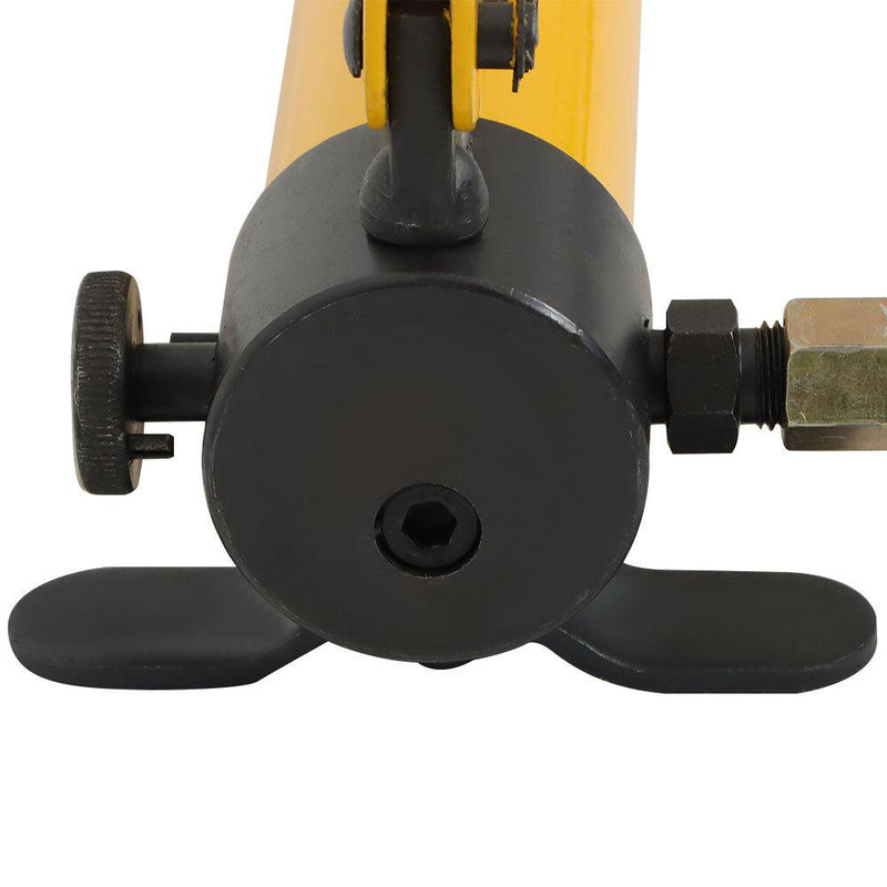 DURAFORCE 10 Ton 1/2 Inch - 2 Inch Hydraulic Knockout Punch Driver Tool Kit With 6 Dies