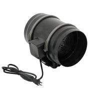 DURAFORCE Inline Duct Fan Plastic ABS 8 Inch 807CFM for Heating Cooling, Grow Tents