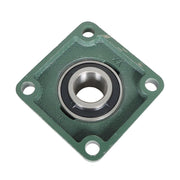 DURAFORCE 10 Pcs UCF 208-24 Pillow Block Flange Mounted Bearing 1-1/2" Bore 4 Bolt