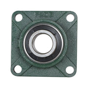 DURAFORCE 10 Pcs UCF 208-24 Pillow Block Flange Mounted Bearing 1-1/2" Bore 4 Bolt
