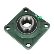 DURAFORCE 10 Pcs UCF 208-24 Pillow Block Flange Mounted Bearing 1-1/2" Bore 4 Bolt