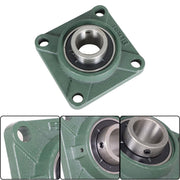 DURAFORCE 10 Pcs UCF 208-24 Pillow Block Flange Mounted Bearing 1-1/2" Bore 4 Bolt