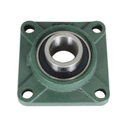 DURAFORCE 10 Pcs UCF 208-24 Pillow Block Flange Mounted Bearing 1-1/2" Bore 4 Bolt