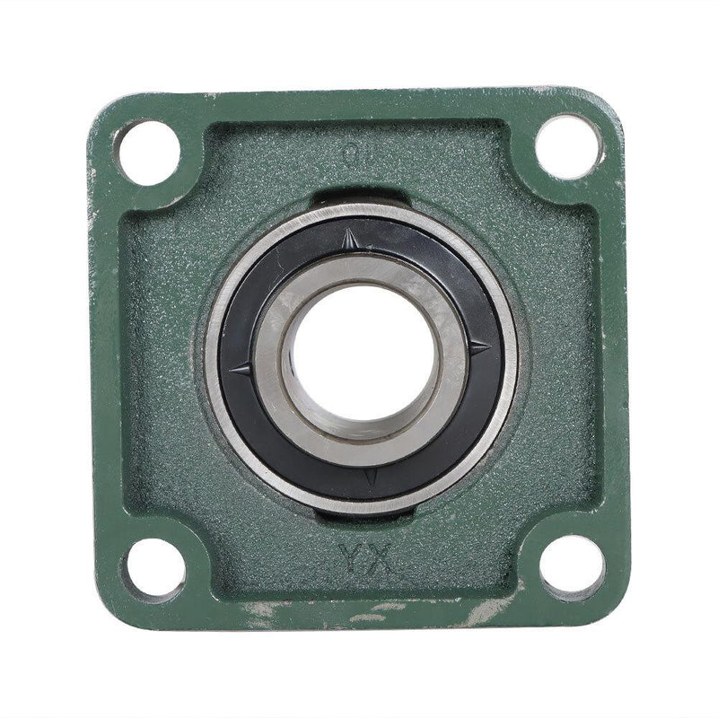 DURAFORCE 10 Pcs UCF 208-24 Pillow Block Flange Mounted Bearing 1-1/2" Bore 4 Bolt