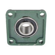 DURAFORCE 10 Pcs UCF 208-24 Pillow Block Flange Mounted Bearing 1-1/2" Bore 4 Bolt