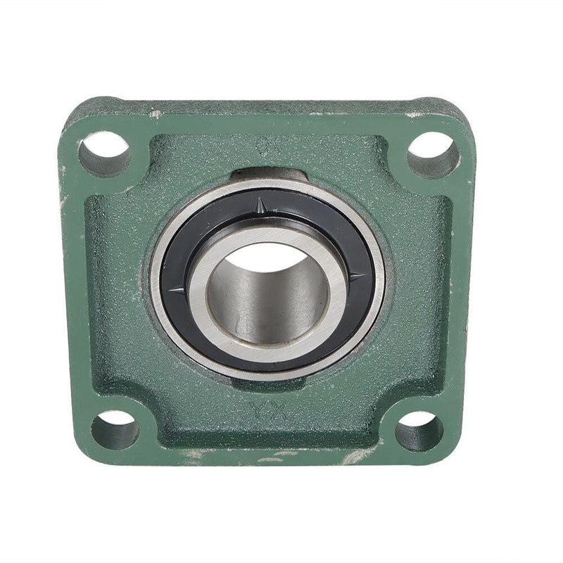 DURAFORCE 10 Pcs UCF 208-24 Pillow Block Flange Mounted Bearing 1-1/2" Bore 4 Bolt