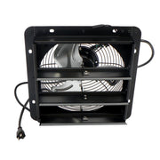 DURAFORCE Shutter Exhaust Fan Shop Exhaust Fan 10'' Speed Control Wall-mount Attic 700CFM