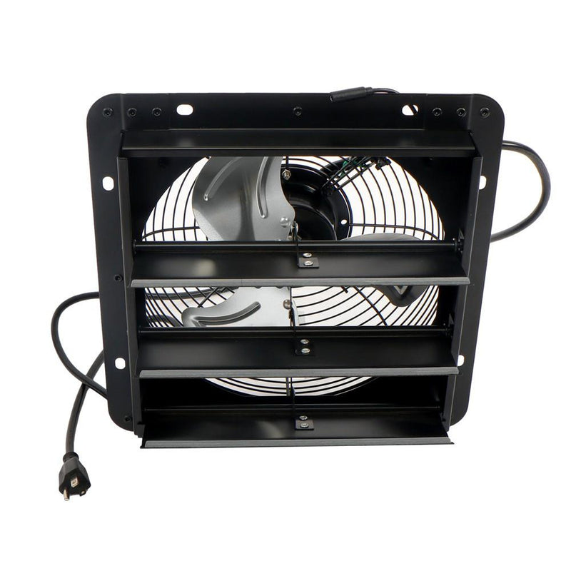 DURAFORCE Shutter Exhaust Fan Shop Exhaust Fan 10'' Speed Control Wall-mount Attic 700CFM