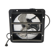 DURAFORCE Shutter Exhaust Fan Shop Exhaust Fan 10'' Speed Control Wall-mount Attic 700CFM