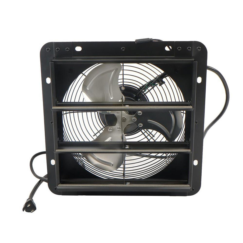 DURAFORCE Shutter Exhaust Fan Shop Exhaust Fan 10'' Speed Control Wall-mount Attic 700CFM