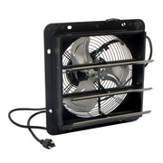 DURAFORCE Shutter Exhaust Fan Shop Exhaust Fan 10'' Speed Control Wall-mount Attic 700CFM
