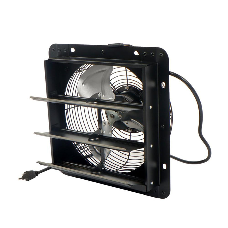 DURAFORCE Shutter Exhaust Fan Shop Exhaust Fan 10'' Speed Control Wall-mount Attic 700CFM