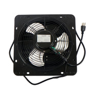 DURAFORCE Shutter Exhaust Fan Shop Exhaust Fan 10'' Speed Control Wall-mount Attic 700CFM