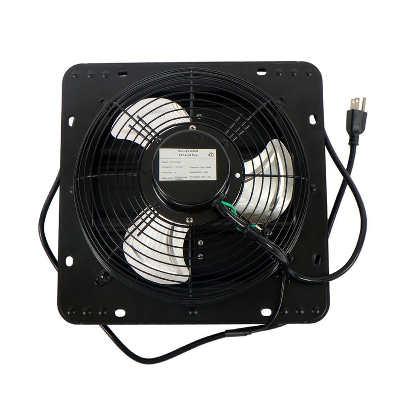 DURAFORCE Shutter Exhaust Fan Shop Exhaust Fan 10'' Speed Control Wall-mount Attic 700CFM