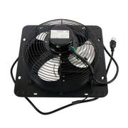 DURAFORCE Shutter Exhaust Fan Shop Exhaust Fan 10'' Speed Control Wall-mount Attic 700CFM