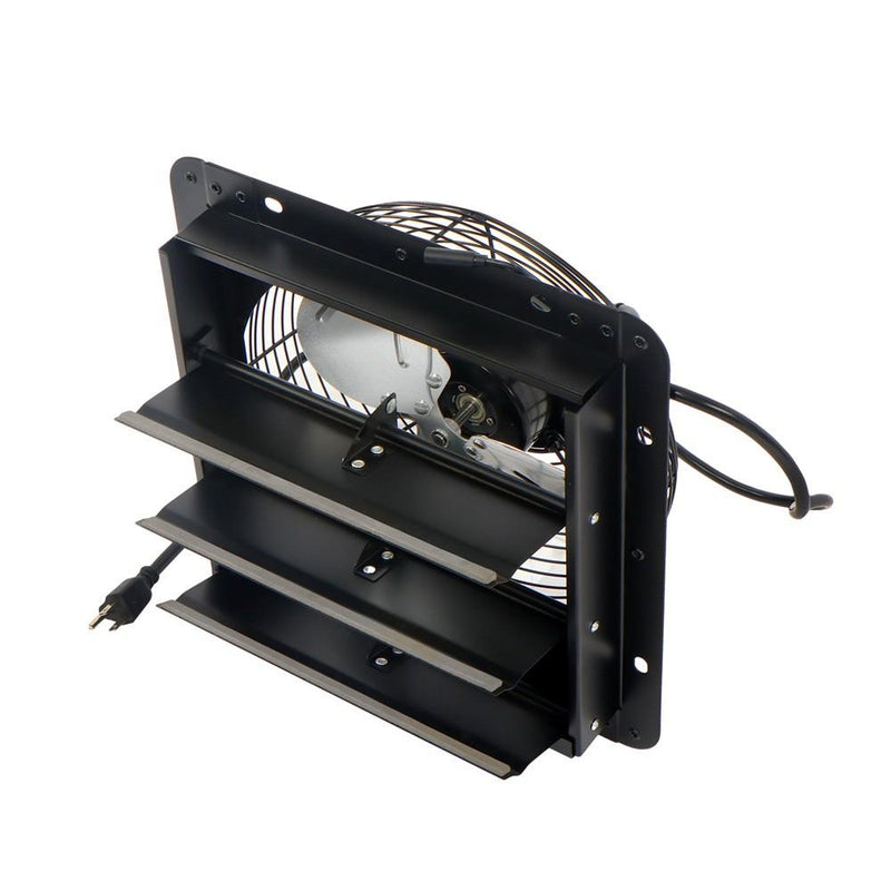 DURAFORCE Shutter Exhaust Fan Shop Exhaust Fan 10'' Speed Control Wall-mount Attic 700CFM