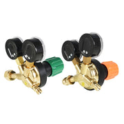 DURAFORCE Easy To Install Acetylene CGA-510 / Oxygen CGA-540 Oxygen And Propane Regulators