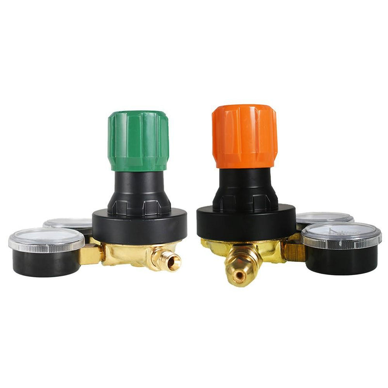 DURAFORCE Easy To Install Acetylene CGA-510 / Oxygen CGA-540 Oxygen And Propane Regulators