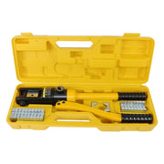 DURAFORCE 2 Pack With 11 Crimper Dies Hydraulic Crimper Battery Cable Crimping Tool 16 Ton