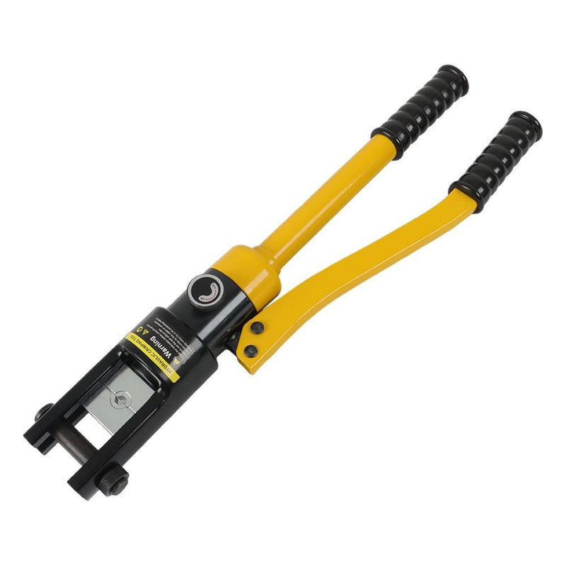 DURAFORCE 2 Pack With 11 Crimper Dies Hydraulic Crimper Battery Cable Crimping Tool 16 Ton
