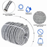 DURAFORCE 24 Strand Braid Polyester Rope 16000Lbs 5/8" × 200' Arborist Tree Rope