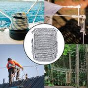 DURAFORCE 24 Strand Braid Polyester Rope 16000Lbs 5/8" × 200' Arborist Tree Rope