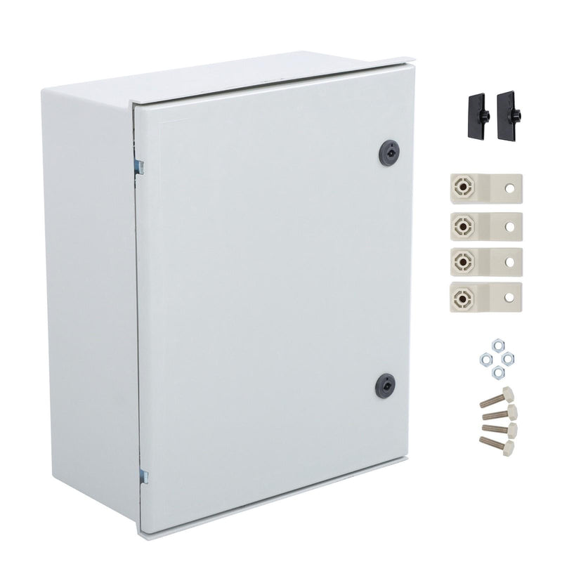 DURAFORCE Waterproof Electrical Enclosure, 20x16x8 Inch, Fiberglass, NEMA 3X Compliant