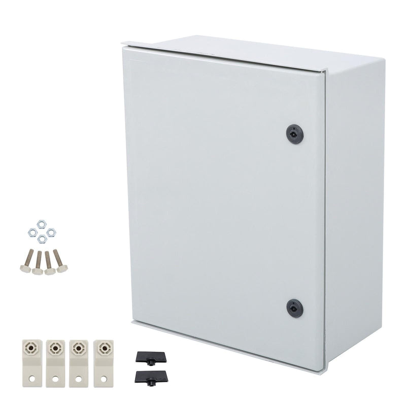DURAFORCE Waterproof Electrical Enclosure, 20x16x8 Inch, Fiberglass, NEMA 3X Compliant