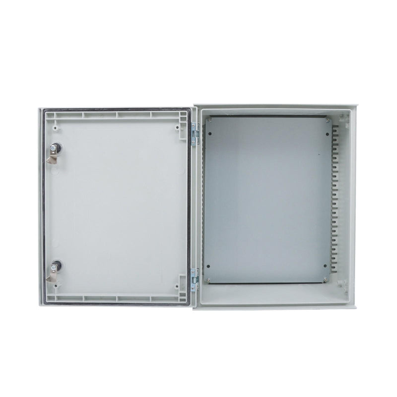 DURAFORCE Waterproof Electrical Enclosure, 20x16x8 Inch, Fiberglass, NEMA 3X Compliant