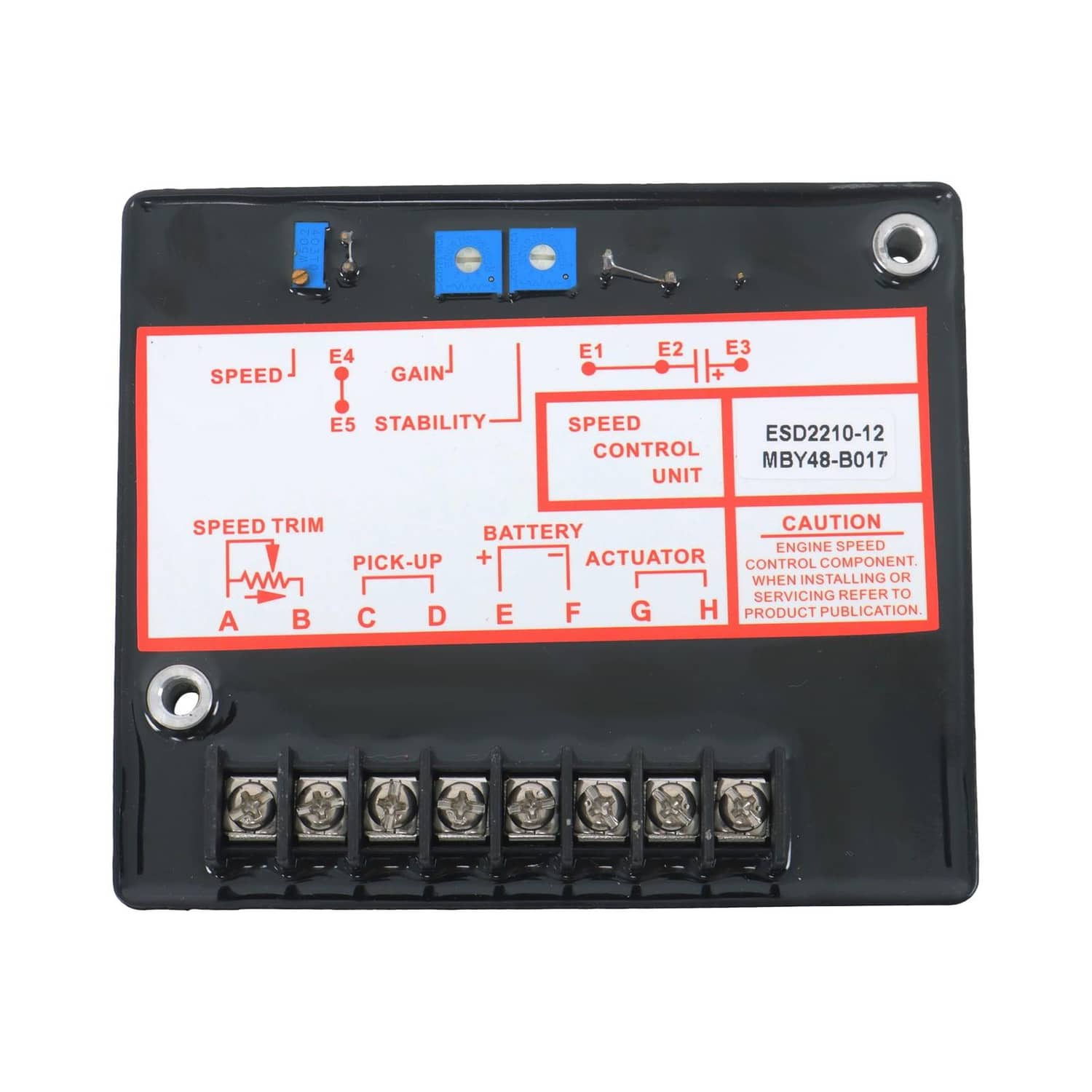 12V ESD2210 ESD2210-12 Engine Speed Control Unit Engine Governor Contr ...