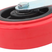 DURAFORCE 4 Pack 6 Inch Heavy Duty Swivel Caster Wheels Polyurethane 4000Lbs Load Capacity