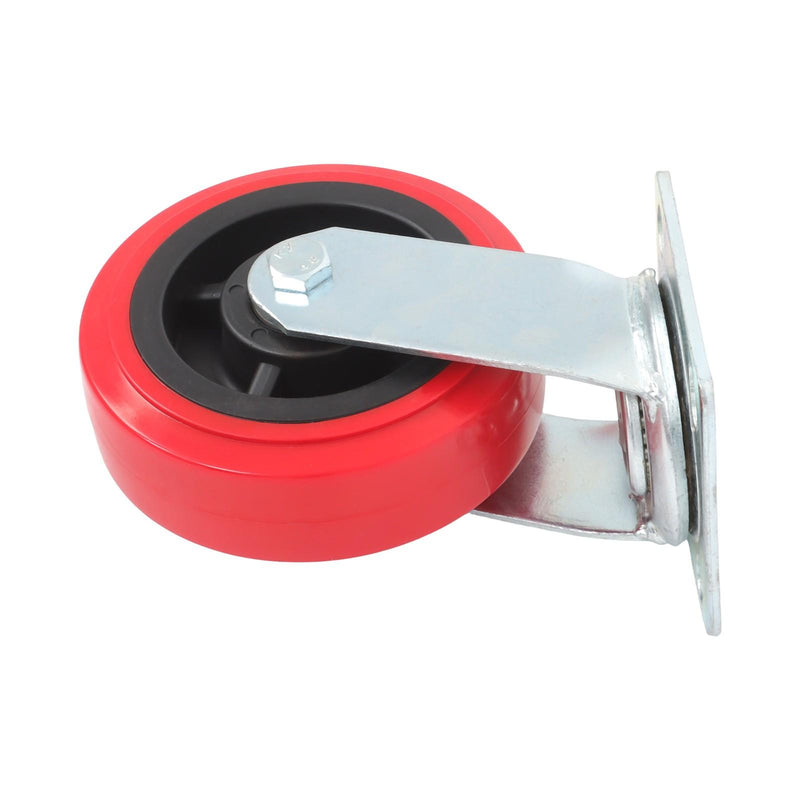 DURAFORCE 4 Pack 6 Inch Heavy Duty Swivel Caster Wheels Polyurethane 4000Lbs Load Capacity