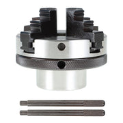 DURAFORCE 3" 4Jaw Reversible Chuck For All Wood Lathes With 1-Inch By 8 TPI Spindles