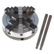 DURAFORCE 3" 4Jaw Reversible Chuck For All Wood Lathes With 1-Inch By 8 TPI Spindles