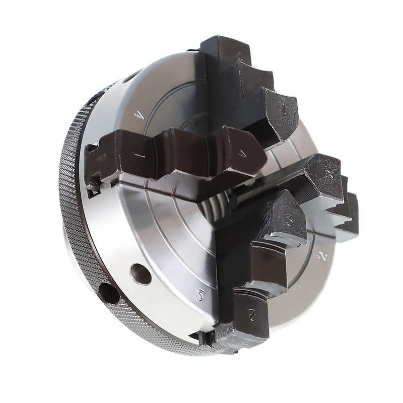DURAFORCE 3" 4Jaw Reversible Chuck For All Wood Lathes With 1-Inch By 8 TPI Spindles