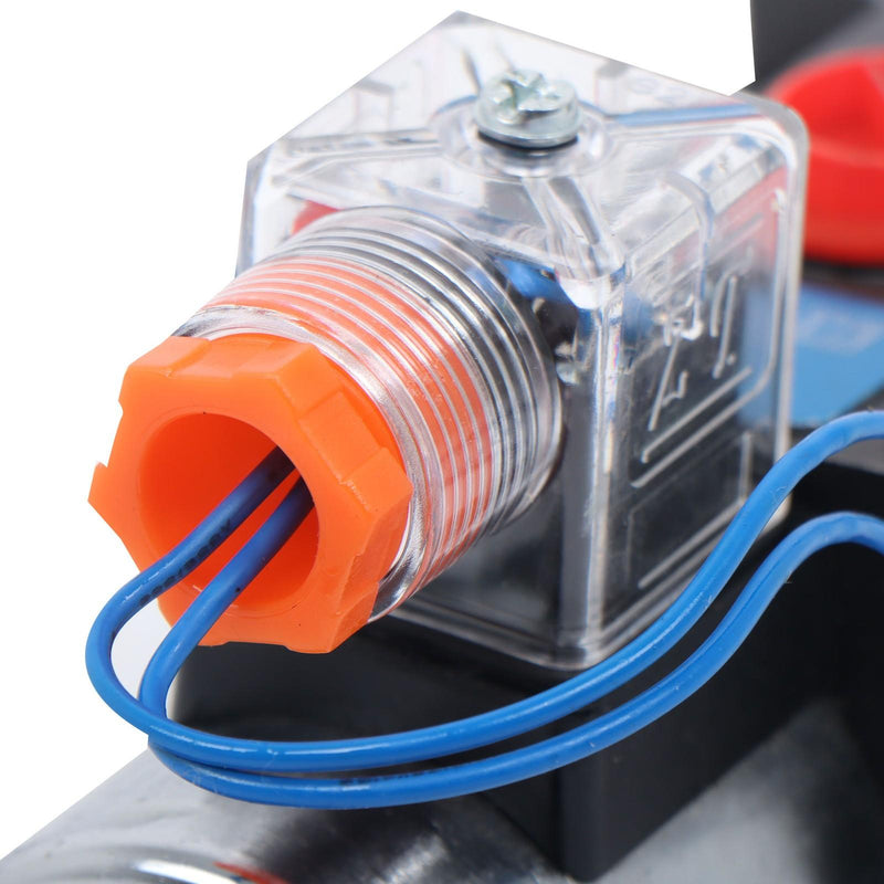 DURAFORCE #10 SAE 6 Port 12V DC Hydraulic Solenoid Selector Diverter Valve 3Plug 13GPM