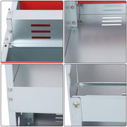 DURAFORCE Heavy Chicken Nest Box 6 Hole Nest Box For Chicken-Easy Egg Collection Roll Away