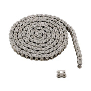 DURAFORCE Stainless Steel #60SS Roller Chain x 10 feet + 2 Connecting Links