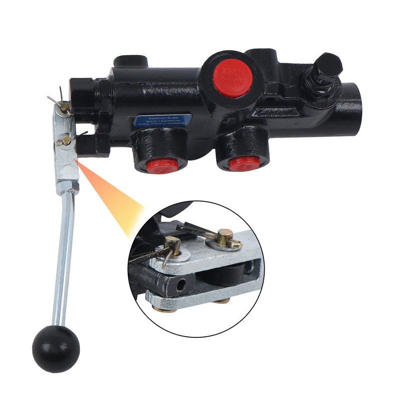 DURAFORCE 1 Spool 21 GPM Hydraulic Log Splitter Control Valve High Speed w/Detent NEW