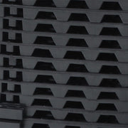 DURAFORCE 50 Pack Black 12"x 12" PVC Non-Slip Floor Tiles Interlocking Drainage Floor Mat