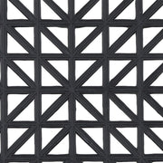 DURAFORCE 50 Pack Black 12"x 12" PVC Non-Slip Floor Tiles Interlocking Drainage Floor Mat