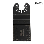 DURAFORCE 200 Pcs Oscillating Saw Blades for Wood Plastic, Quick Release Multi Tool Blades